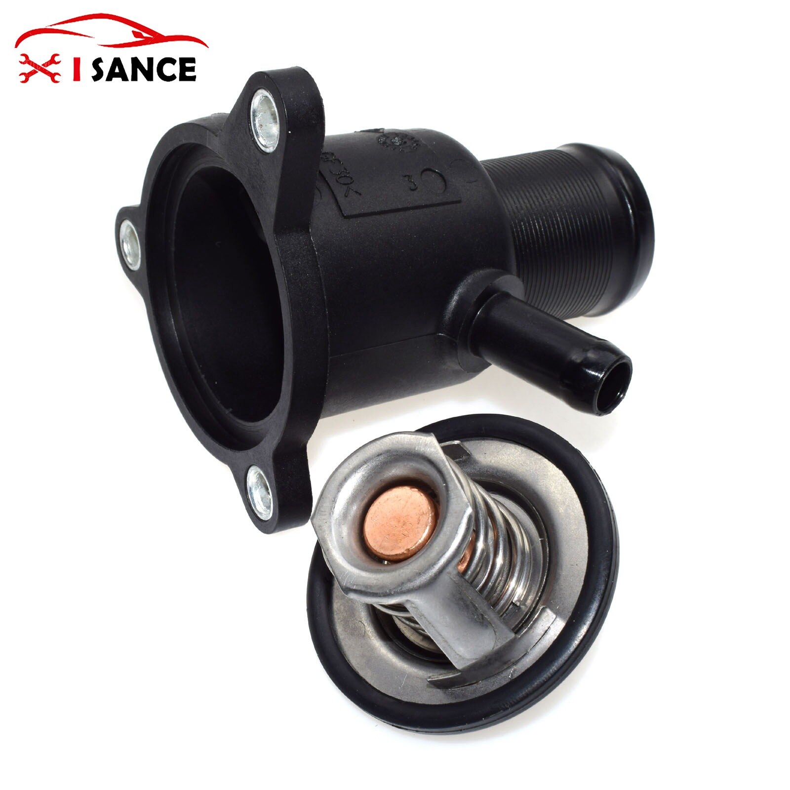 Termostat och hus 8200772985,7700103300 för renault megane clio kangoo laguna scenic 1.4 1.6 16v