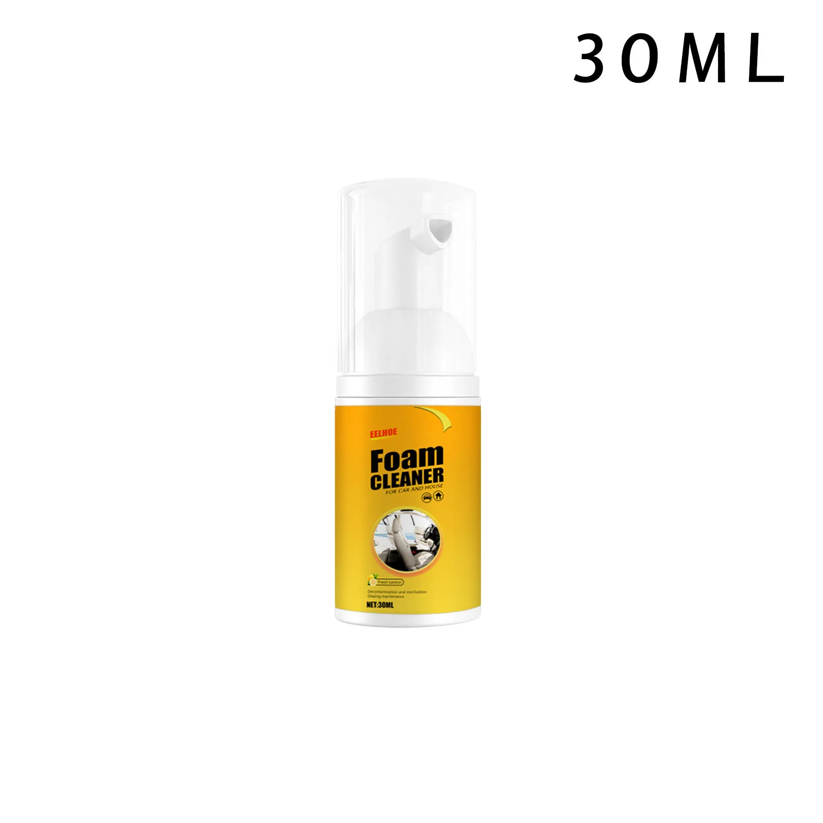 30/100/200/300/600ML Multi-Purpose Foam Cleaner Bubble Cleaner Car Stain Remover Car Interior Wash Maintenance for Auto Home Use: Red