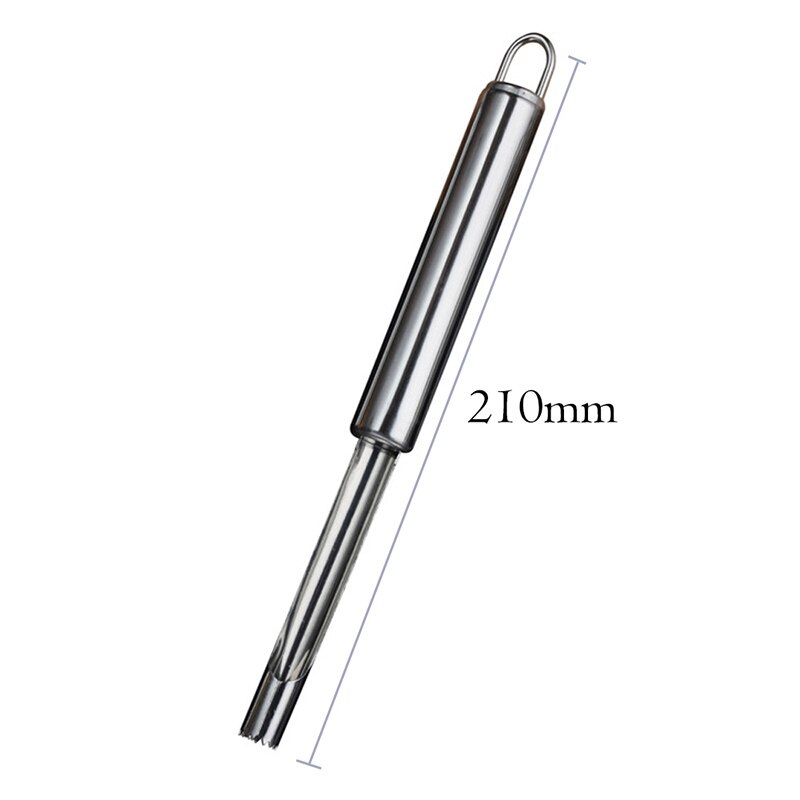 Stainless Steel Corer Fruit Seed Core Remover With Sharp Serrated Blades Corer Seeder Slicer Knife Kitchen Gadgets#1: C