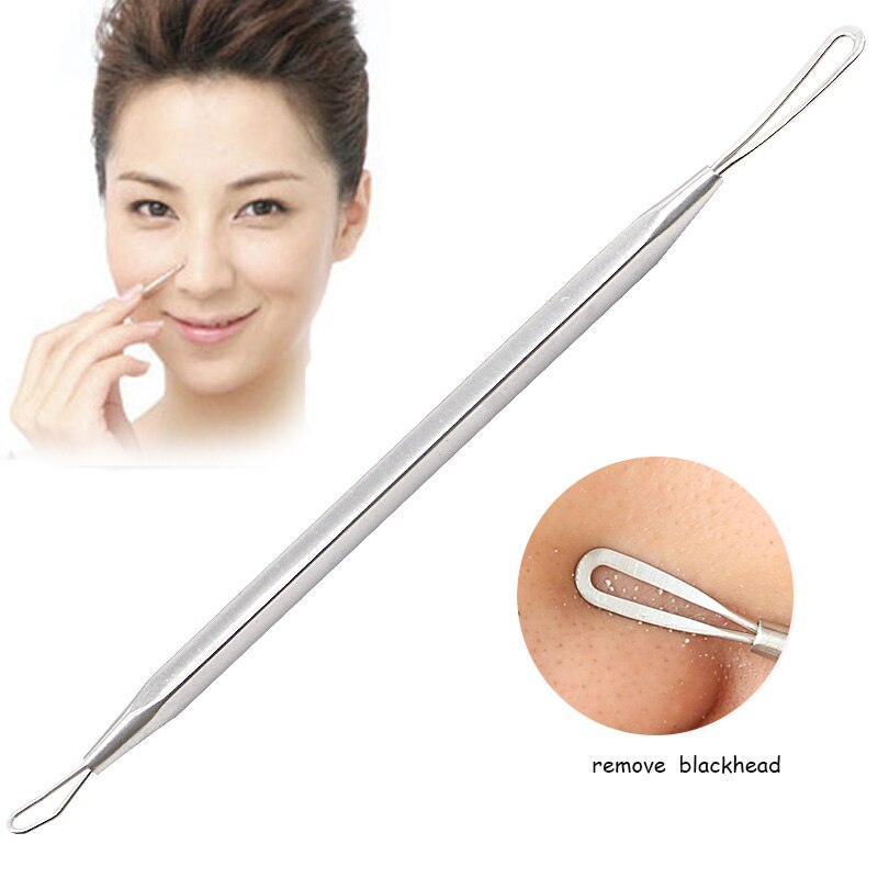 Stainless Steel Pimple Acne Extractor Blackhead Remover Needles Pimple Blemish Acne Treatments Face Skin Care Tools Needles Set: Style 5