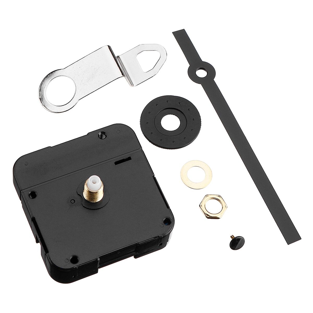 For Tide Quartz Controlled Clock Movement Motor Mechanism 115mm Hands Fitting Classic Hanging Black Quartz Watch Wall Clock
