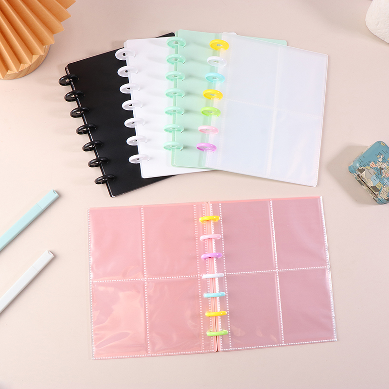 3 -tommers fotokortperm med 80 lommer, fotoalbum, k-pop idol-kortperm, fotokortoppbevaring, fotokortholder, samlebok