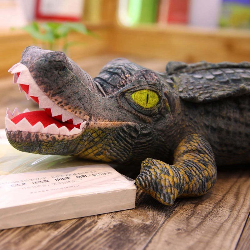 Echte Leven Pluche Krokodil Speelgoed Gevulde Simulatie Dier Zachte Pop 2M Grote Speelgoed Voor Kinderen Voor Jongen