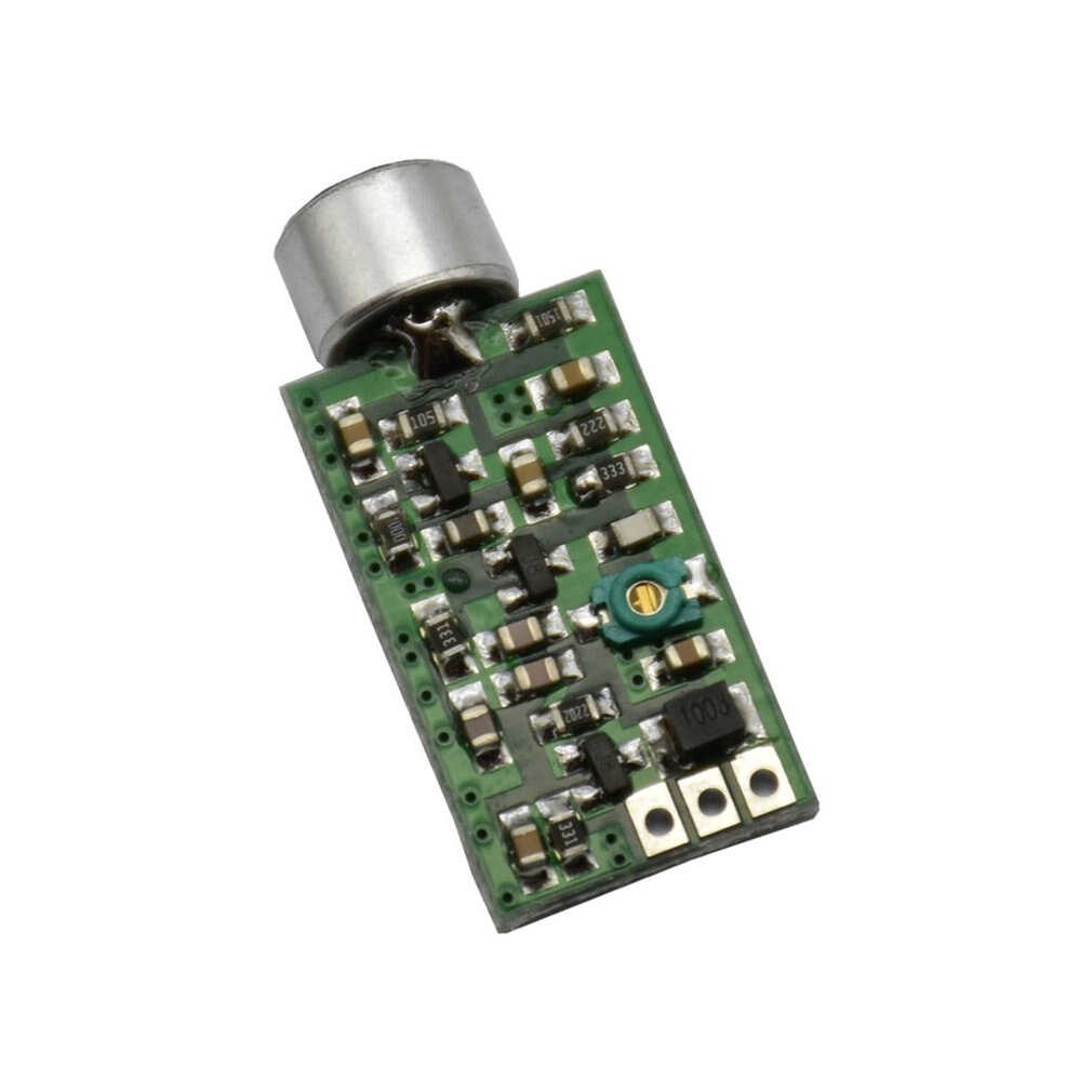 Micro transmisor FM 0,7-9V 88MHZ-108MHZ Mini micrófono escucha Dictagraph Interceptor