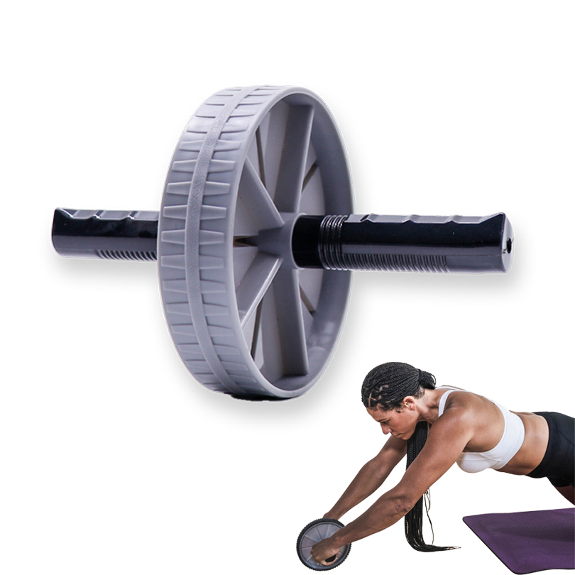 Maghjul stark lastbärande halkfri rulle stärker muskler träningsredskap fitnessträning hemmabruk tyst