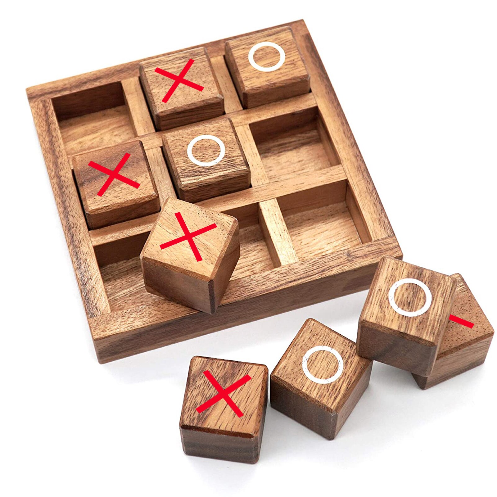 Familie Wood Board Game Fidget Antistress Speelgoed Puzzel Doos Stress Educatief Prachtige Decompressie Speelgoed Voor Volwassenen Kids Fun Game