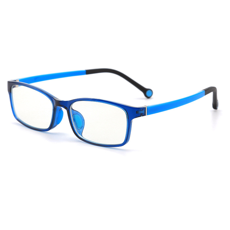 Kids Anti-Blauw Licht Bril Tieners R90 Buigbare Siliconen Brillen Voor 4-12 Jaar Grade Computer Mobiel bril: C5