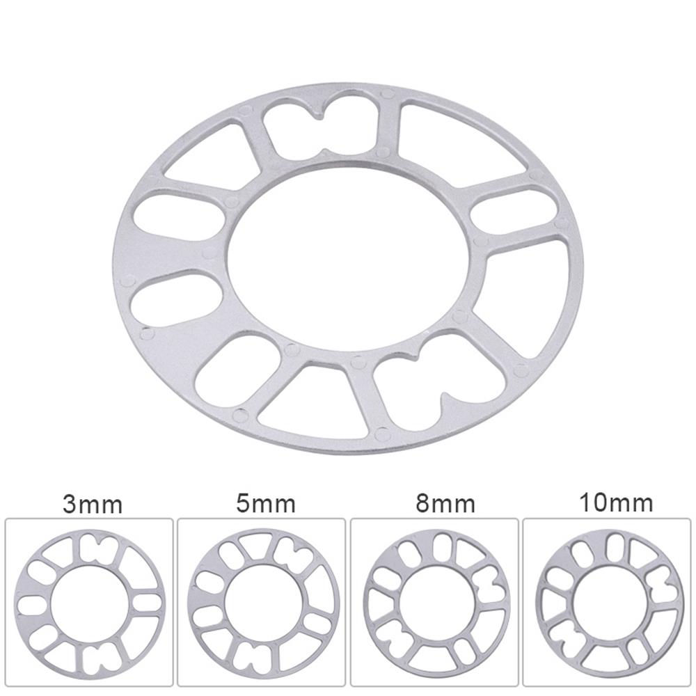 Espaciadores de rueda de coche Universal, adaptador de placa de cuñas, apto para 4x100, 4x114,3, 5x100, 5x108, 5x114,3, 5x, 5x120, 1 unidad