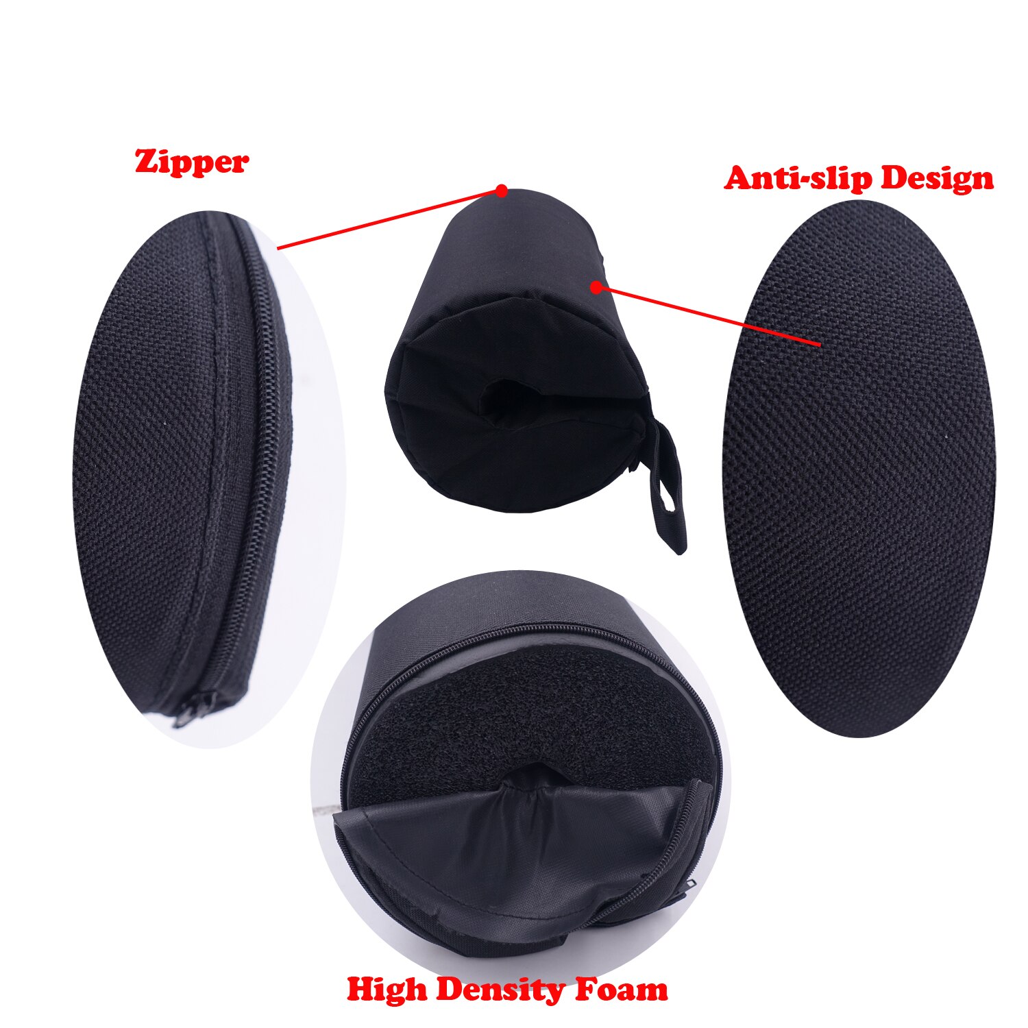 Barbell Bench Press Pad Non-slip Fabric Protective Gym Accessories Weightlifting Hip Thrust Crossfit Workout Fitness Equipment