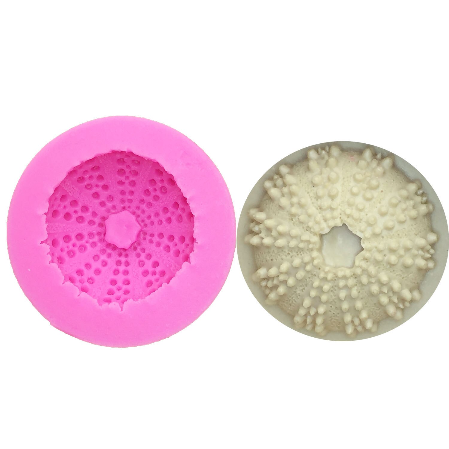 M0994 marine series schelpen zeesterren schelpen schelpdieren siliconen mal taart bakvorm taart decoratie gereedschap kaars zeep mallen: 1006