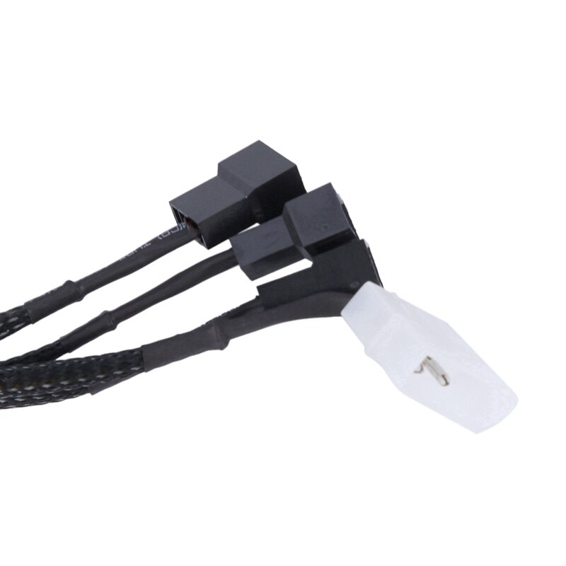 1 Pcs Computer Chassis Baffle Pci Beetje Fan Speed Regulator Hub & 1 Pcs Pc Fan Hub 4 Knop Cooling fan Speed Controller