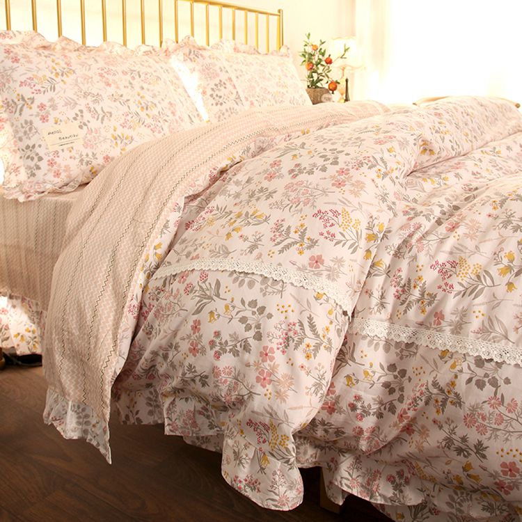 235CM*50CM floral lattice cotton fabric sewing baby cloth infant linens kids bedding fabric cushion patchwork fabric tissue