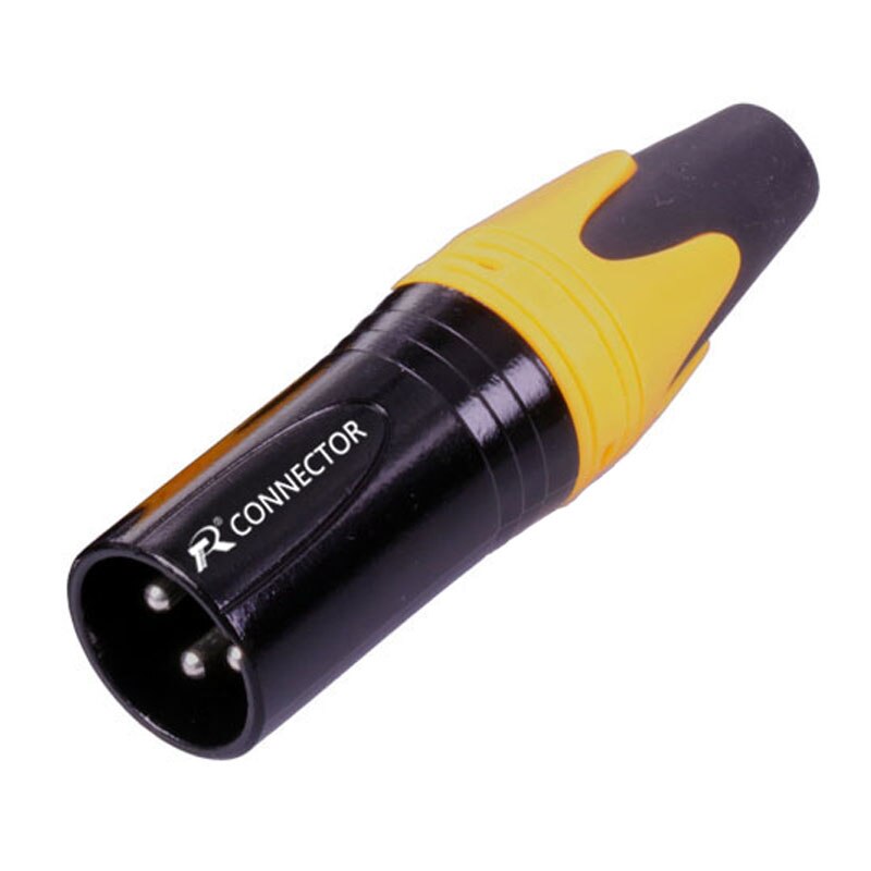 1pc nc3 mxx& nc3 fxx xlr-kontakt , 3 pinner, lodding xl hannplugg & hunnkontakt lydmikrofonkontakt til mikrofon , 7 farger tilgjengelig: 1pc gule hanner