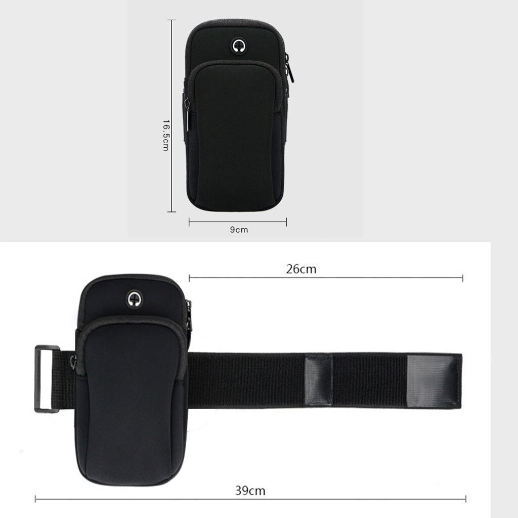 Universal Outdoor Sport Telefoon Gym Running Wrist Band Bag Outdoor Sport Telefoon Arm Pakket Wandelen Mobiele Band Pocket Bag Case