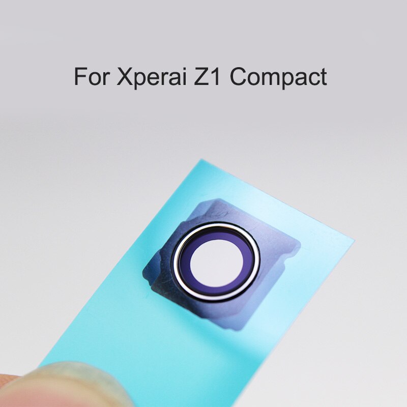 Dower Me Terug Camera Lens Met Sticker Lijm Voor Sony Xperia Z1 Z2 Z3 Z3V Z1mini Compact Z5mini Z5P xp: For Z1 Compact