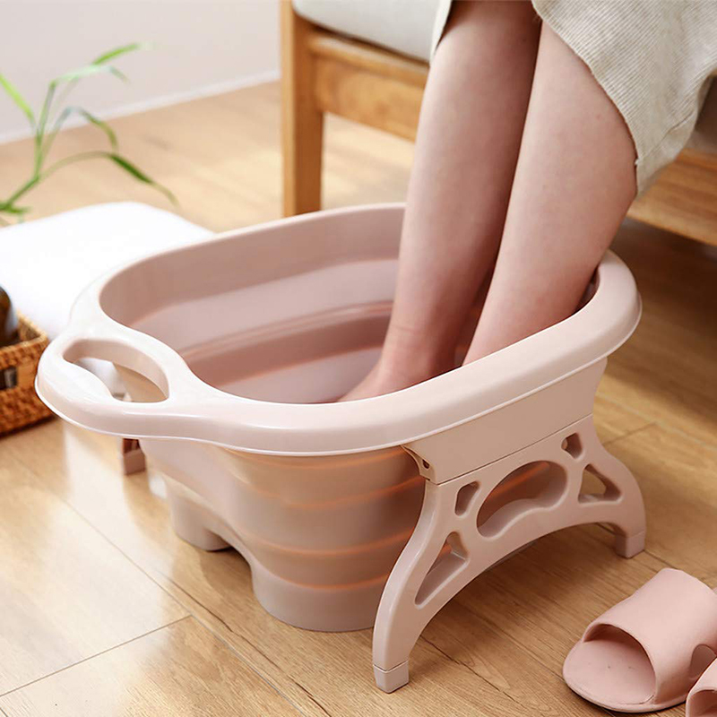 GOALONE-lavabo portátil plegable para pies, cubo para pies, bañera para Spa y pedicura, para viajes