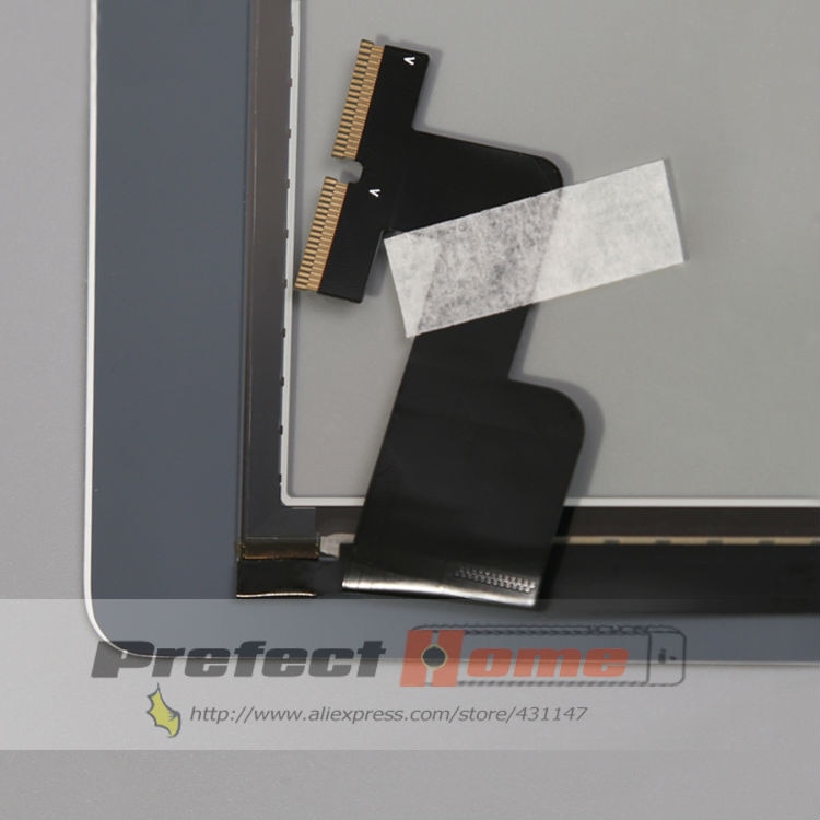 Voor Ipad 2 A1395 A1396 A1397 Touch Screen Digitizer Sensor Glas Panel Met Midden Frame + Gereedschap + Gehard Glas + Adhesive