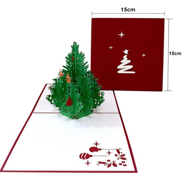 1 stücke Weihnachten Diy Nachricht Andenken Geburtstag Festival Hochzeit p84 Gruß Karte: 2
