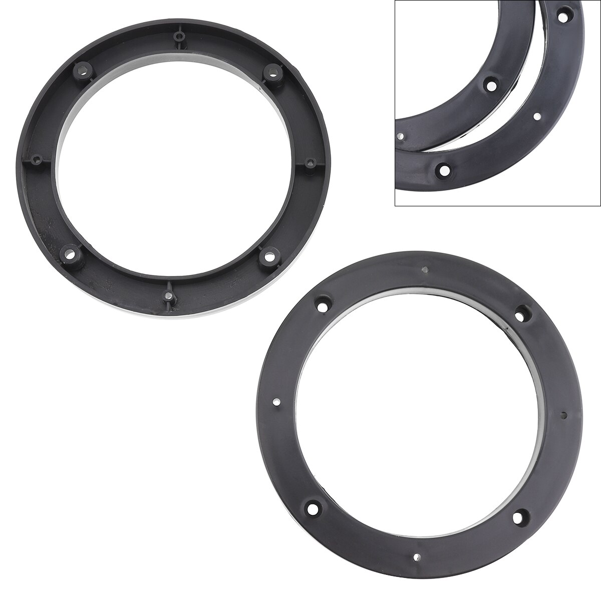 2 Stuks Universele 5 Inch Auto Speaker Pakking Effen Wasmachine Adapters Beugels Speaker Mounts Platen Voor Auto &#39;S/Automobiles