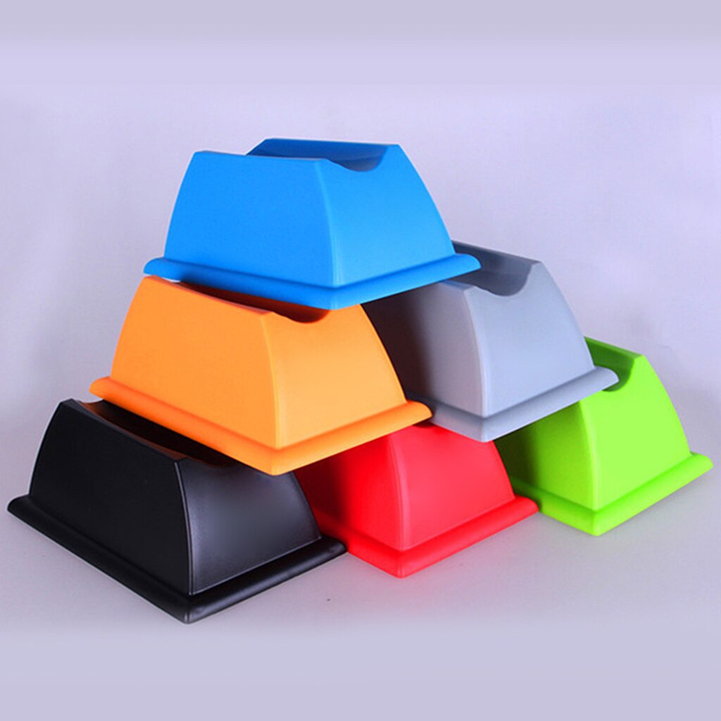 Front Wheel Riser, Plastic Sturdy Molded Heavy Duty Bicycle Stabilizing Leveling Block Support for Indoor Bike Training