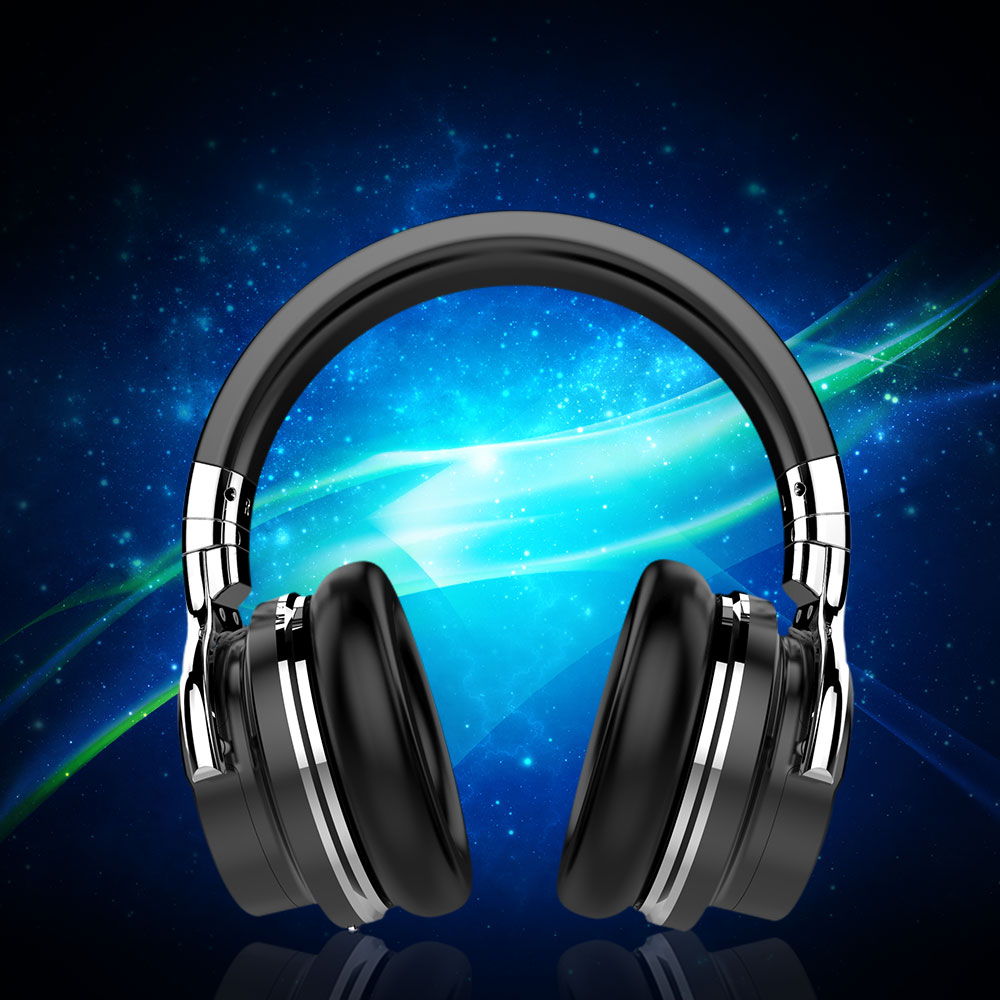 Cowin-auriculares inalámbricos con Bluetooth, dispositivo de audio con cancelación activa de ruido, con micrófono para teléfono móvil