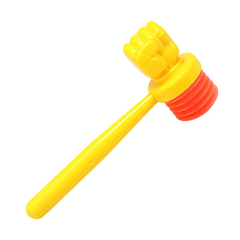 Poignée en plastique Durable intégré sifflet enfant en bas âge jouets 15cm marteau fabricant de bruit enfant en bas âge bébé enfants enfant sifflet formation