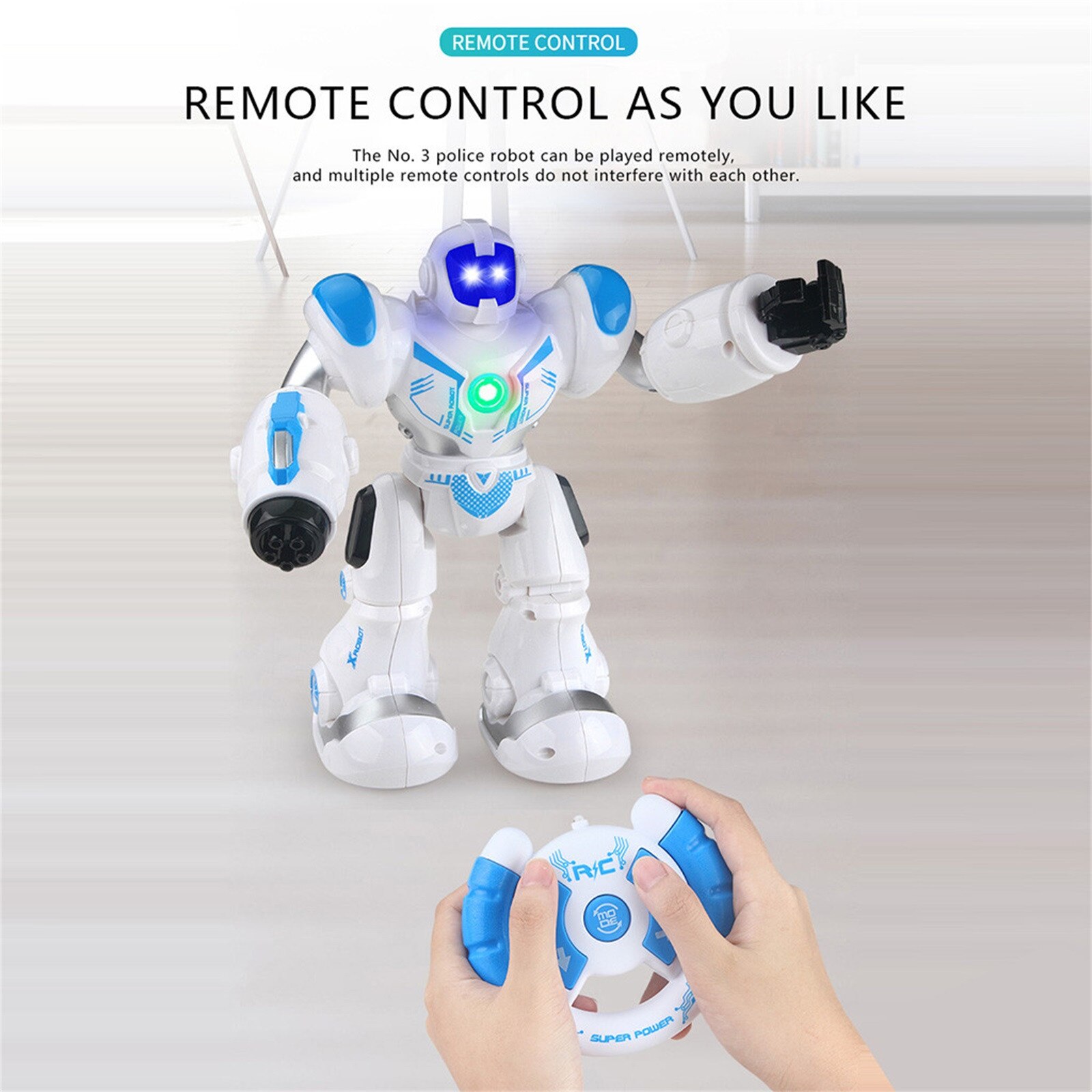 Intelligente Robot Multifunctionele Opladen Kinderen Speelgoed Dansen Afstandsbediening Smart Robot Model Vervormd Auto Speelgoed Voor jongen