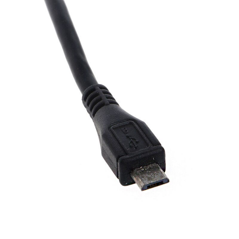 1pcs OOTDTY Date Cables 25cm Micro USB 5 Pin B Male To Mini USB 5 Pin Male Data Adapter Converter Cable Cord