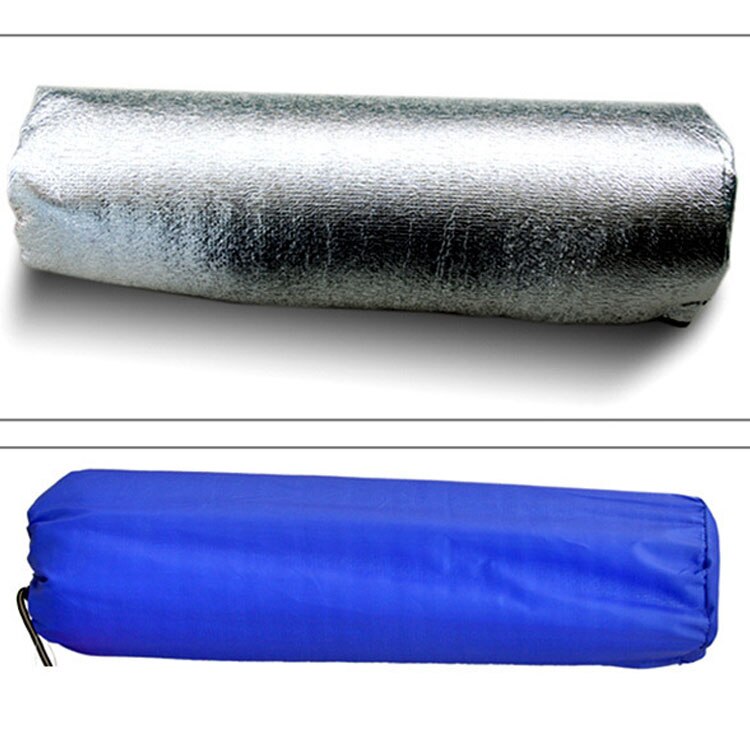 King Single Size Foldable Mattress Kapok Filled Camping Matt BlueEle