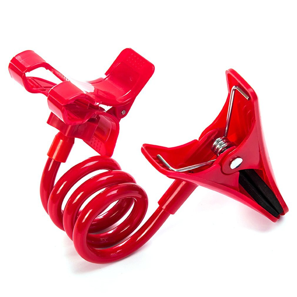 Must Have in Summer !Mobile Phone Holder Ultra Long Coated Polyurethane Multi-Purpose Arm Easy Assembly Rotation Bedside: red