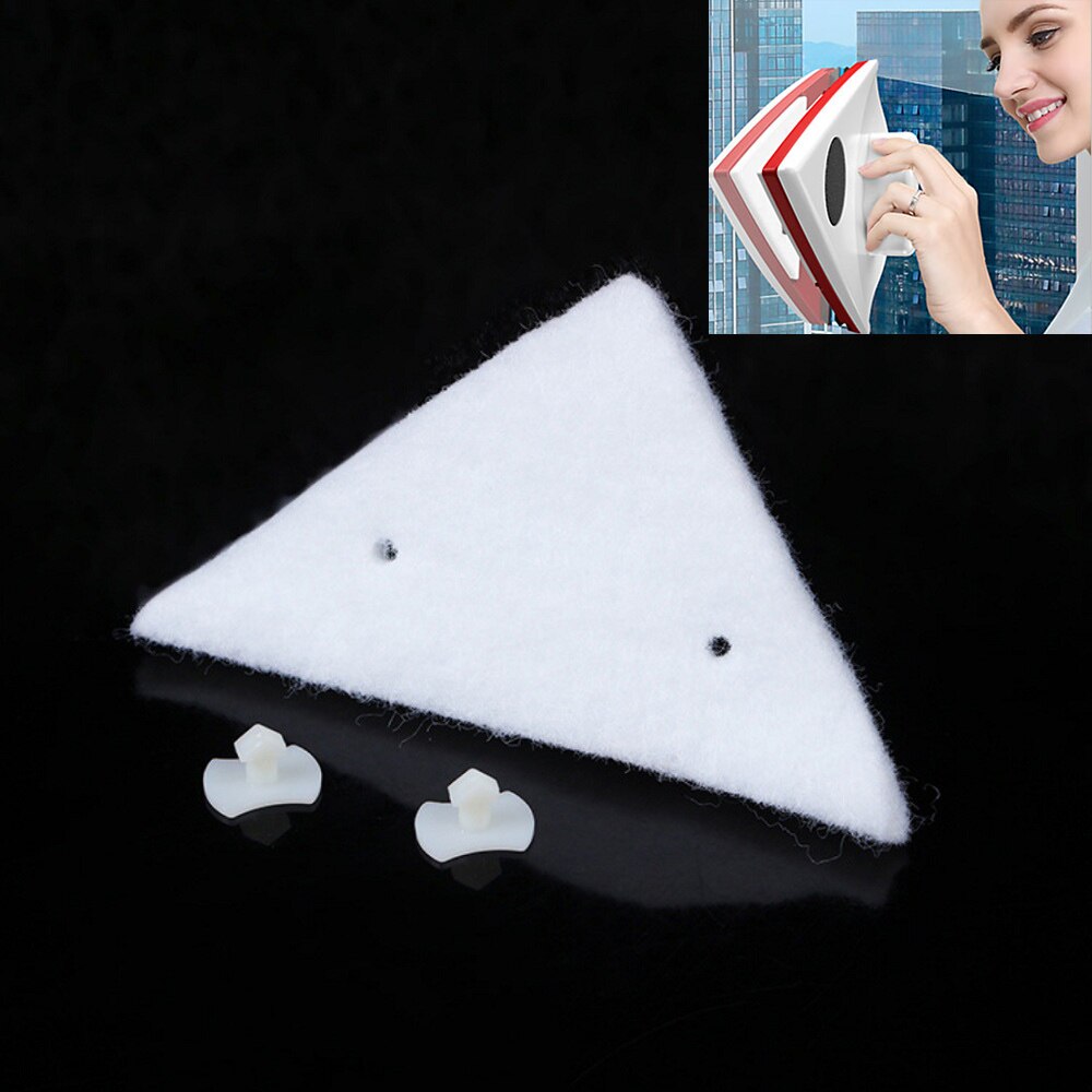 Limpiador de ventana magnética, accesorios para banda de esponja, esponja limpiadora para limpiar ventanas, cepillo de limpieza de vidrio