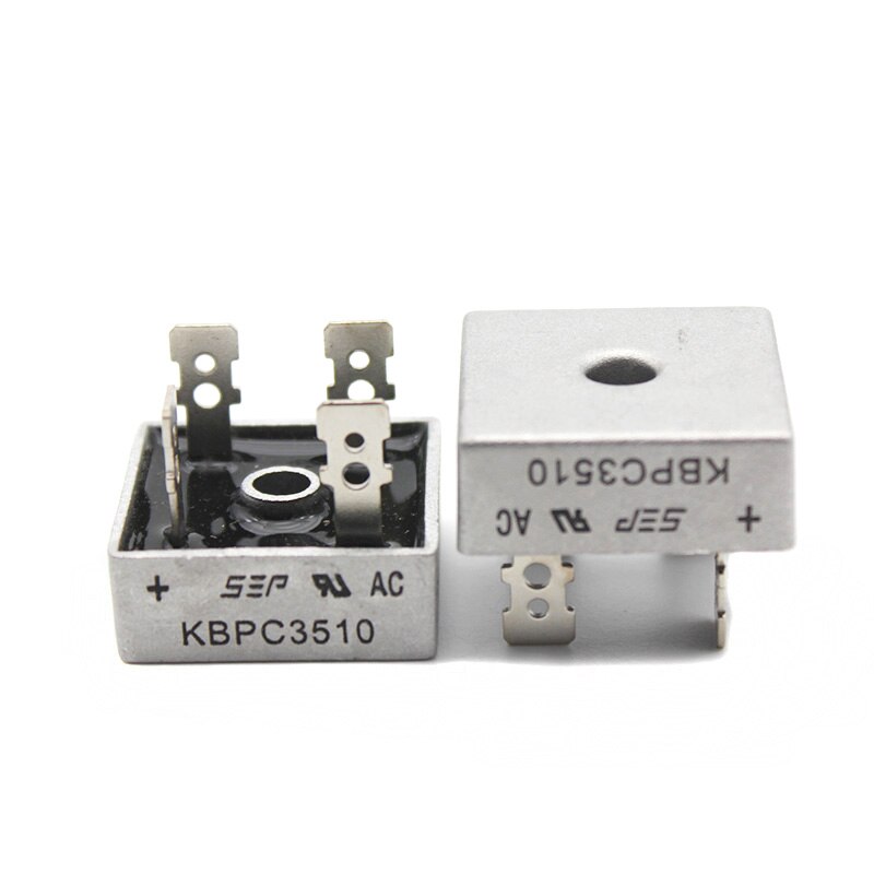 2PCS KBPC3510 Diode Bridge Rectifiers 1000V 35A Rectifiers Diodes Electronic Silicon