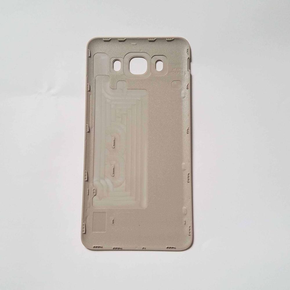 Voor Samsung Galaxy J7 J710 J710F J710FN J710H J710M J710MN Originele Telefoon Gold Case Behuizing Frame Back Panel Body deksel: No NFC