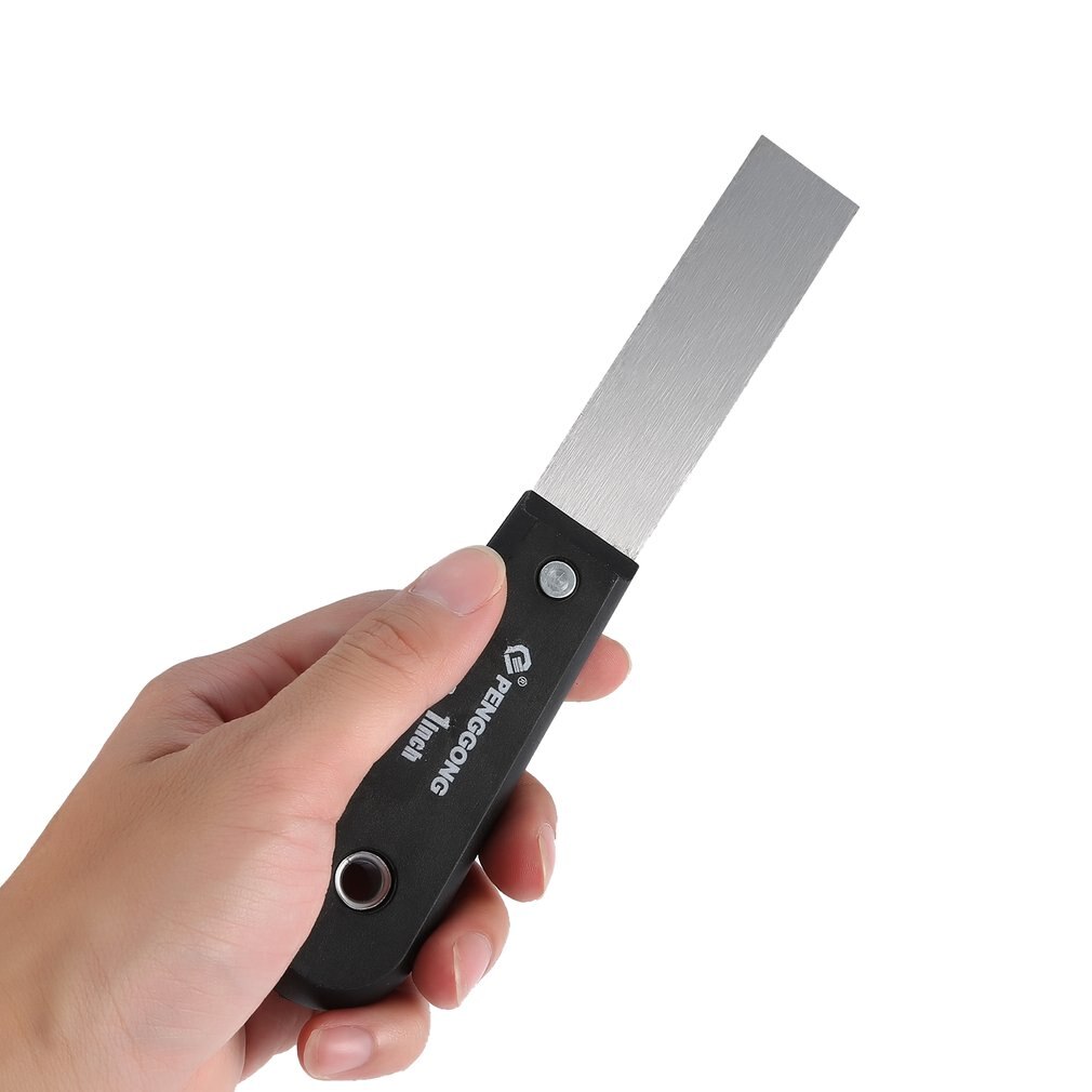 Bærbar multifunktionel rustfrit stål spartel fleksibel tør væg maleri puds skraber maler værktøj