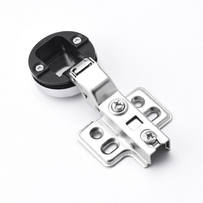 Glass Door Silent Hinge 35mm Hole Diameter Glass Door Wine Cabinet Door Side Panel Glass Connection Hardware Accessories