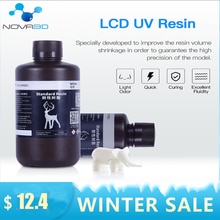 Nova3d Resin for 3d Printer 500g/1kg Liquid Photopolymer Resin 405nm UV Resin LCD 3D Printing Material Sensitive Resina
