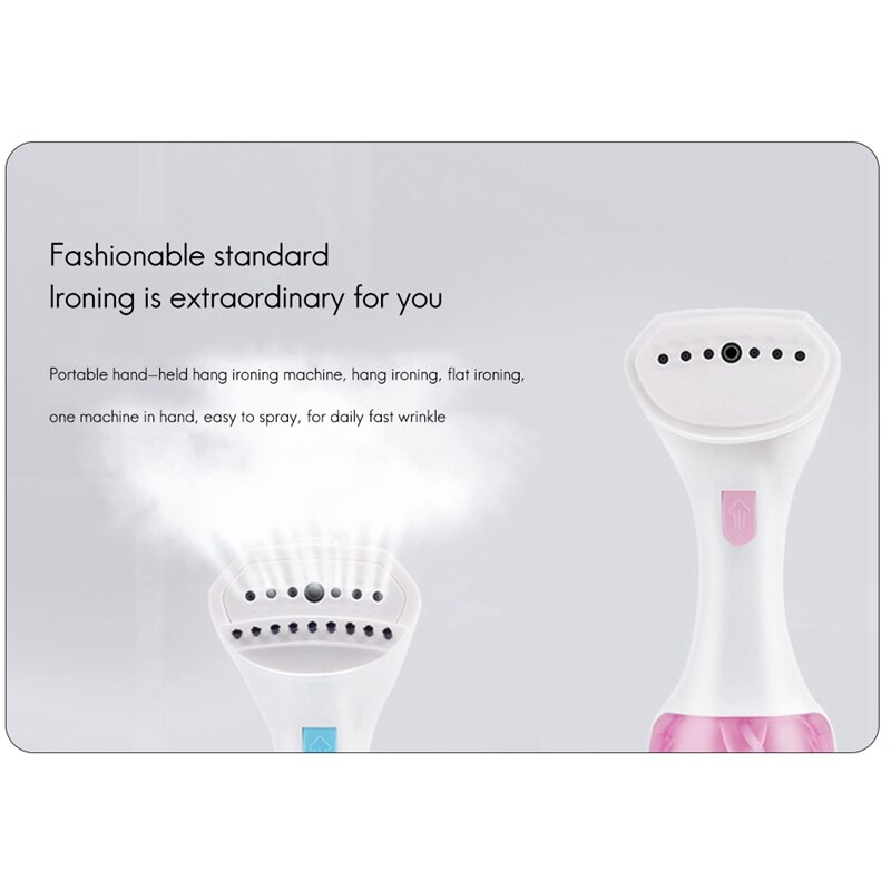 Steamer Voor Kleding Met Pomp, Kledingstuk Stof Rimpels Remover,Eu Plug