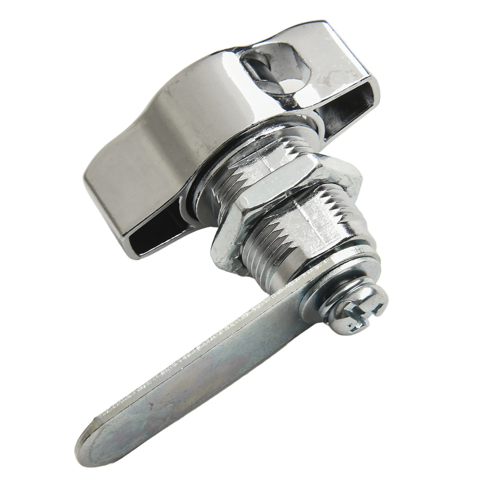 Cerradura de leva para armario, candado para puerta de armario, aleación de Zinc sin llave, buzón, cerradura para puerta de armario, herrajes para muebles, 16/20/25/30mm