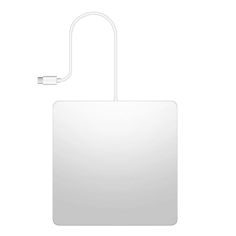 FEDI-USB External CD/DVD Drive Type C Portable Drive-Free CD Movies Players For Laptop PC Windows Mac