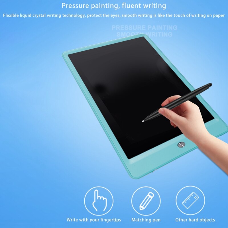 AU42 -10 Inch LCD Writing Tablet Board Kids Writing Pad Drawing, Painting Image Board,Creativity Imagination Child (2 PCS)