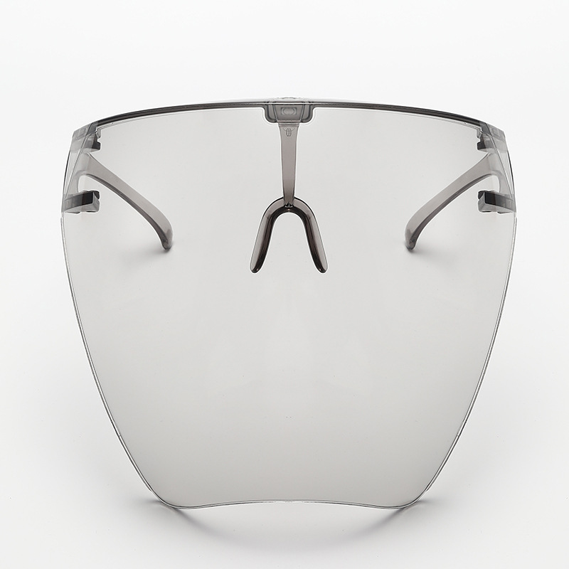 Lunettes de soleil intégrales masque femmes hommes lunettes de protection lunettes lunettes lentille sphérique couverte Anti-pulvérisation lunettes de soleil de cyclisme: Orange