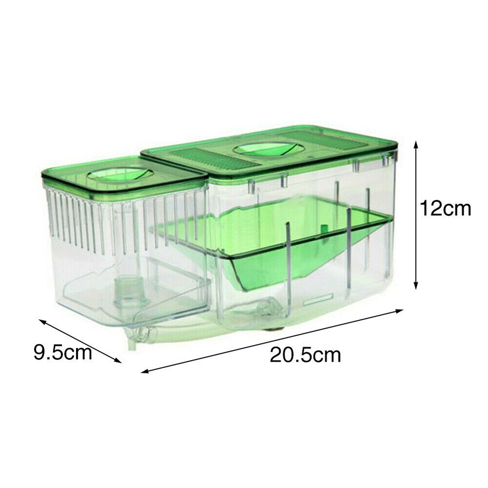 Fish Tank Breeding Isolation Box Aquarium Hatchery Incubator Holder Hatchery Transparent Guppies Aquarium Accessories