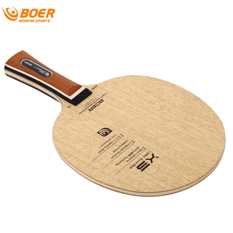 Boer Ebony Carbon Table Tennis Blade Table Tennis Racket Offensive Arc Ping Pong Blade: shorthand