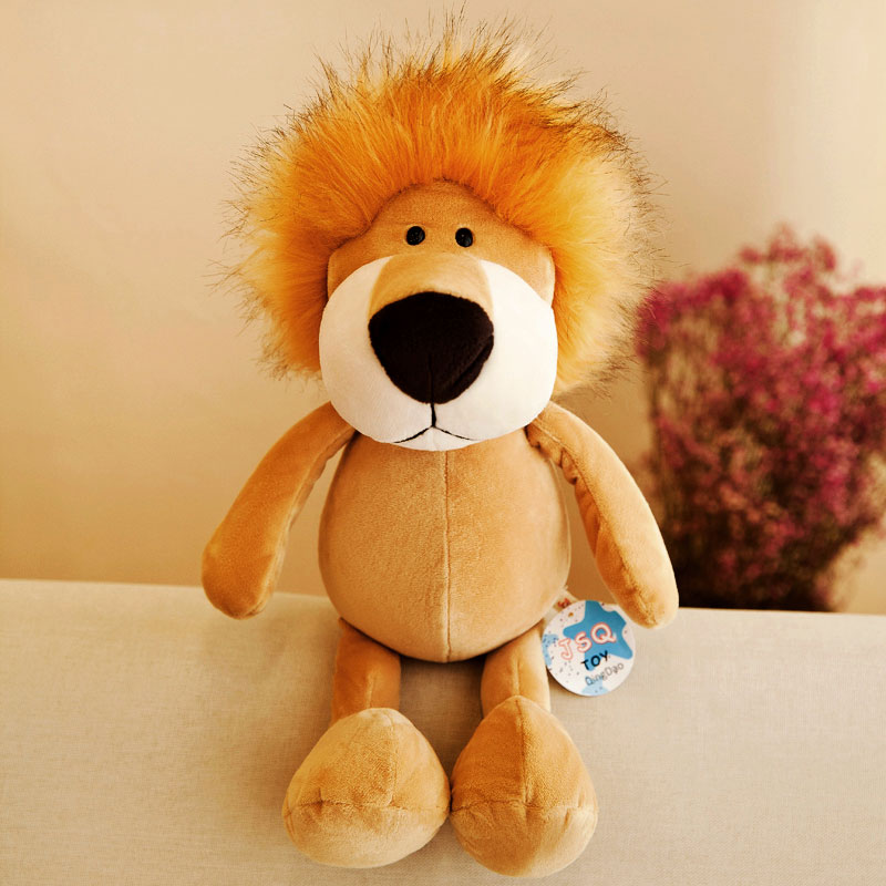 , , imitatie leuke knuffeldier speelgoed leeuw fawn speelgoed jsq , kwaliteitsborging, giften: 35cm / Lion