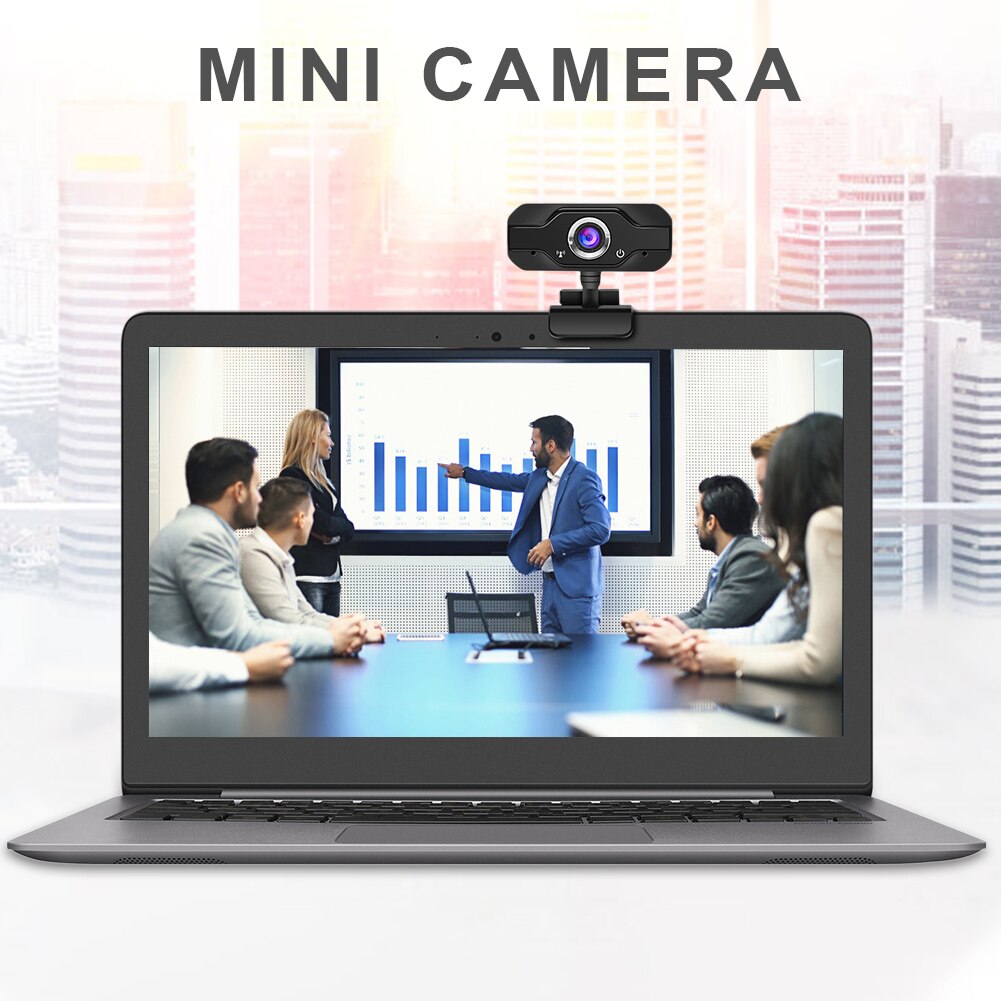 HD Webcam Digital External Camera Digital High Definition 1080P for Online Class Conference DQ