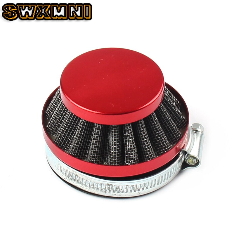 Filtro de aire colorido para Mini Moto de 58mm, para 2 tiempos, 47cc, 49cc, Mini ATV, Quad, Dirt Bike, de bolsillo, Pit Bike