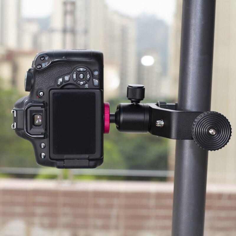 R91A Universal Kits Desk Mount Stand Photography Tabletop C Clamp Mounting Adjustable Table Light Stand for DSLR Camera Video