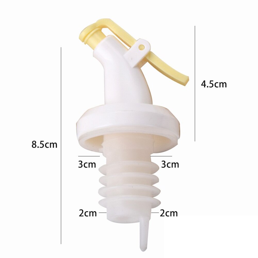 Bottle Sprayer for Oil Oliver Sauce Boats Rubber Bottle Stopper Leak Proof Nozzle Wine Pourer Liquor Dispenser Kitchen Bar Tool: 07