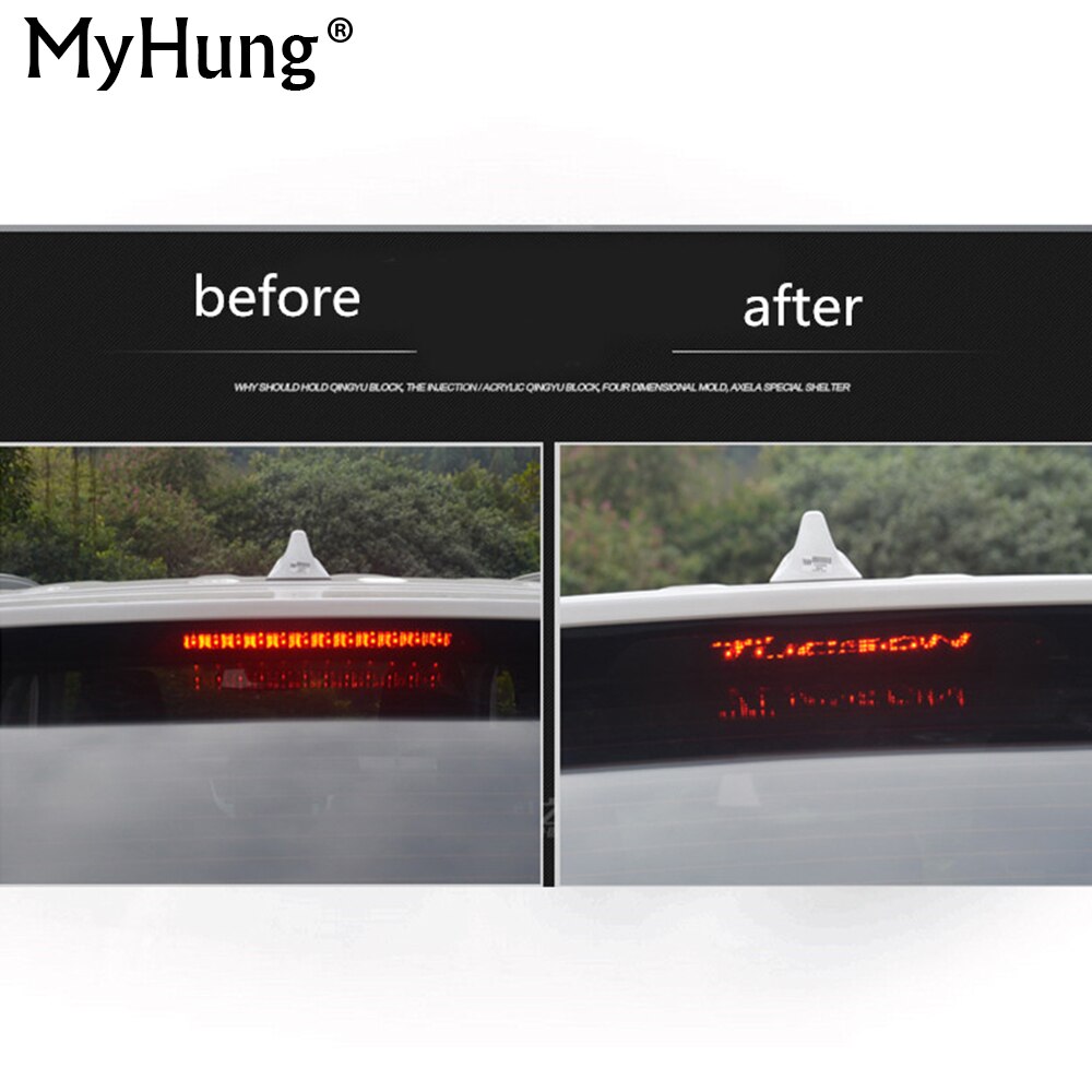 Remlicht Decoratieve Sticker Voor Hyundai Tucson koolstofvezel scrub auto-accessoires