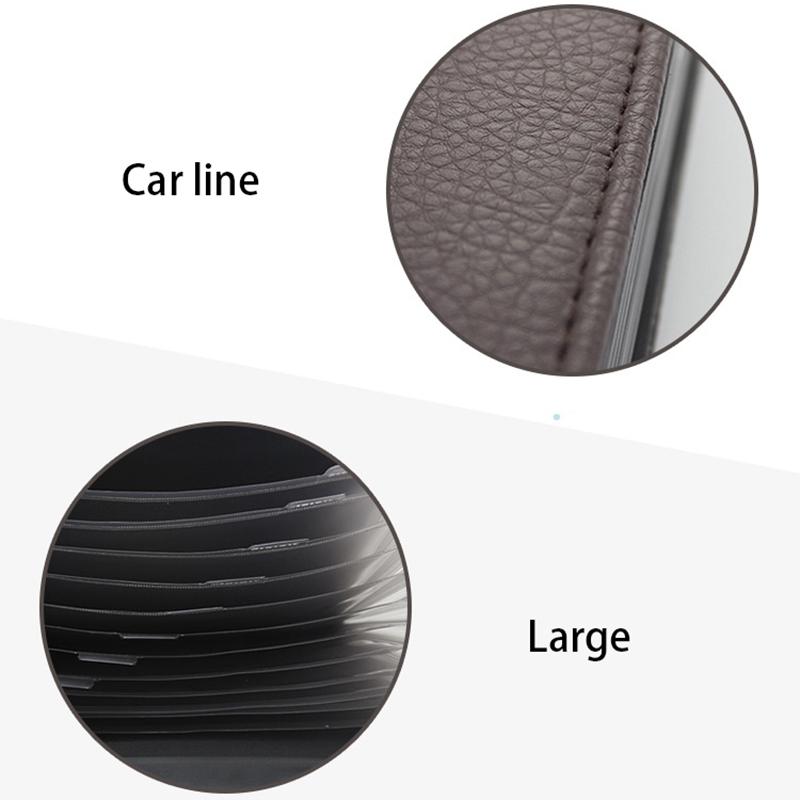 13 Pockets Office A4 Document Wallet -Expanding File Organizer Accordion Business Folder - Easy Closure - Conference /